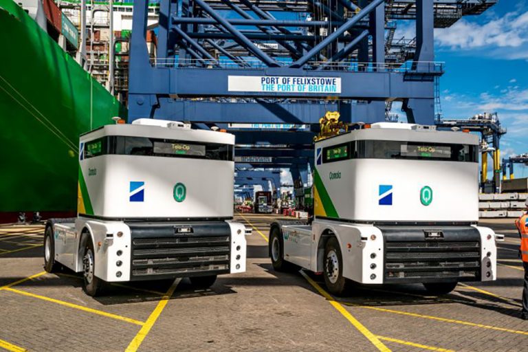 Port of Felixstowe orders 100 autonomous trucks