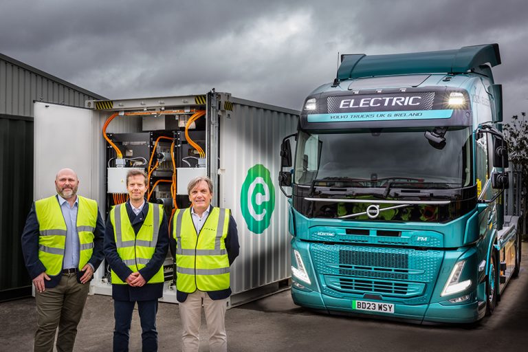 Local energy storage specialist helps electrify Volvo