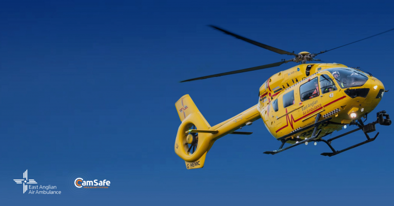 CamSafe is making donations of knitted teddies to support East Anglian Air Ambulance