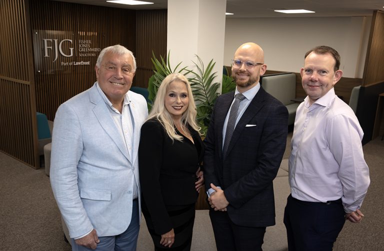 Fisher Jones Greenwood lines up alongside football legend to tackle gambling harm